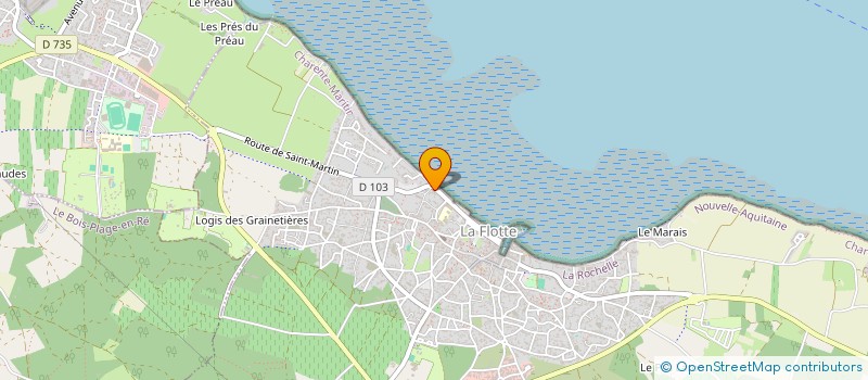 localisation de l'entreprise SIMON DE CYRENE - LA FLOTTE EN RE à LA FLOTTE
