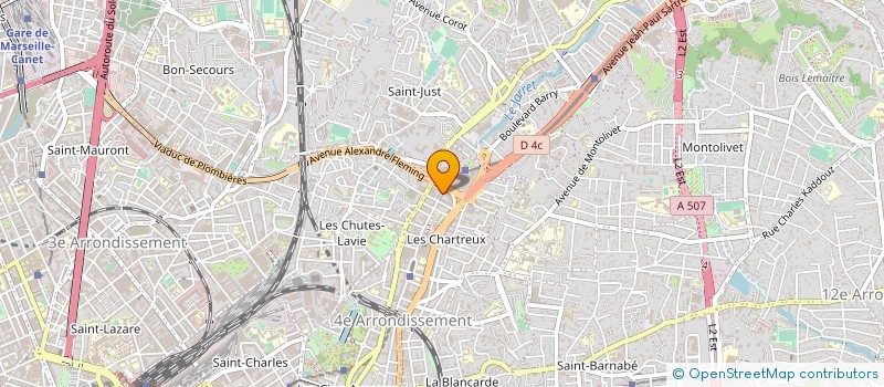 localisation de l'entreprise SIMON DE CYRENE MARSEILLE à MARSEILLE