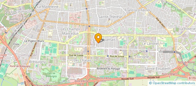 localisation de l'entreprise SIMON ENERGIES  RENNES