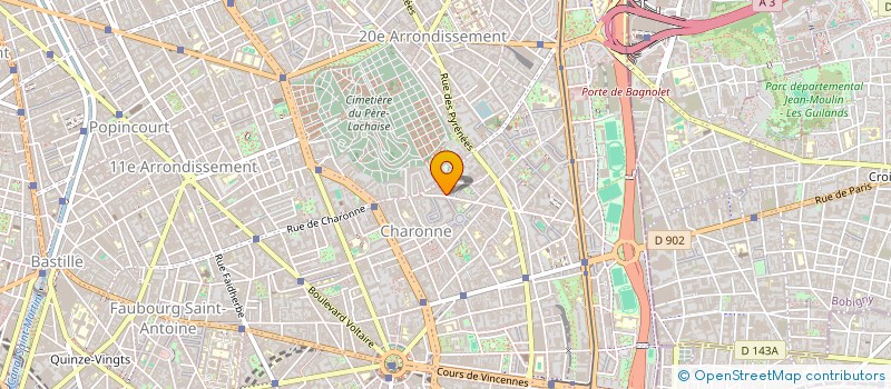 localisation de l'entreprise SIMON ENTREPRISE GENERALE  PARIS