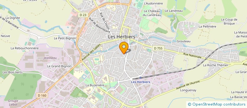 localisation de l'entreprise SIMON FICHET CONSEIL à LES HERBIERS