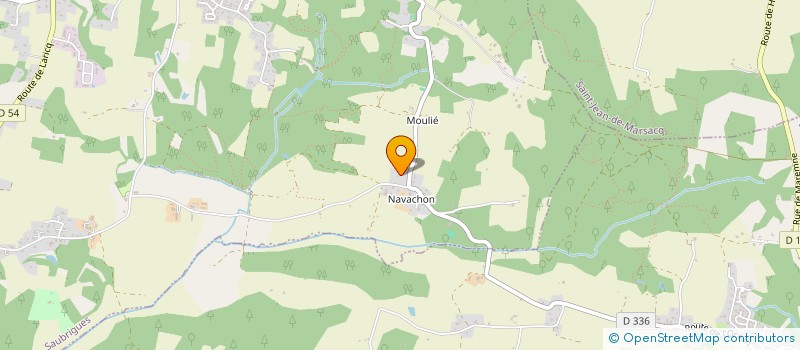 localisation de l'entreprise SIMON GUICHARD  SAUBRIGUES