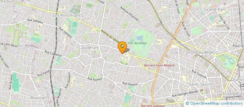 localisation de l'entreprise SIMON-HAZERA à BORDEAUX