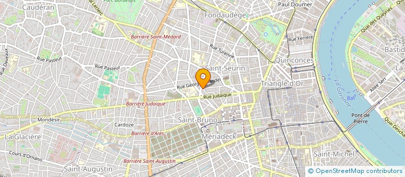 localisation de l'entreprise SIMON HIRTZ JARDINIER PAYSAGISTE à BORDEAUX