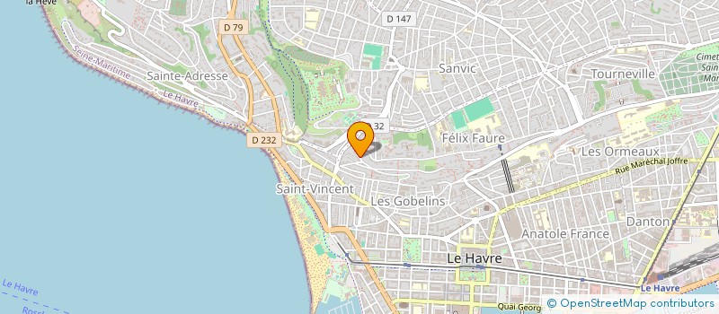 localisation de l'entreprise SIMON IMMOBILIER à LE HAVRE