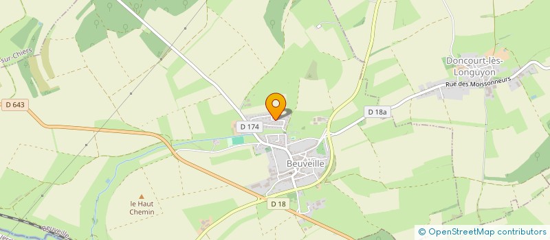 localisation de l'entreprise SIMON IMMOBILIER GROUPE  BEUVEILLE