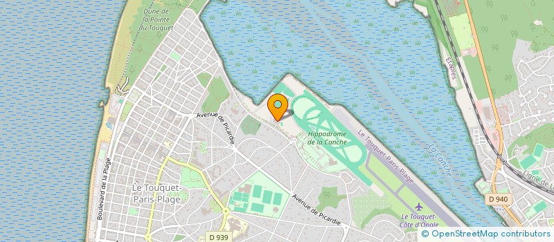 localisation de l'entreprise SIMON JEAN YVES ET PATRICIA à LE TOUQUET PARIS PLAGE