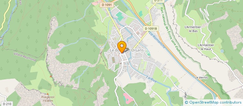 localisation de l'entreprise SIMON LAGIER BOOTFITTING à LE BOURG-D'OISANS