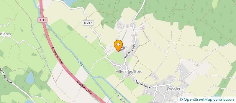 localisation de l'entreprise SIMON, LE GUIDE  VILLERS-LES-BOIS