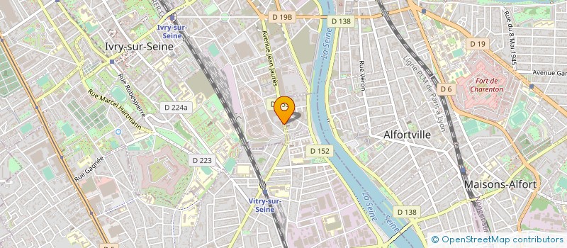 localisation de l'entreprise SIMON LOGISTIC  IVRY-SUR-SEINE