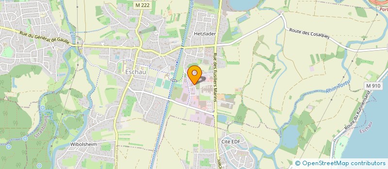 localisation de l'entreprise SIMON MANUTENTION  ESCHAU