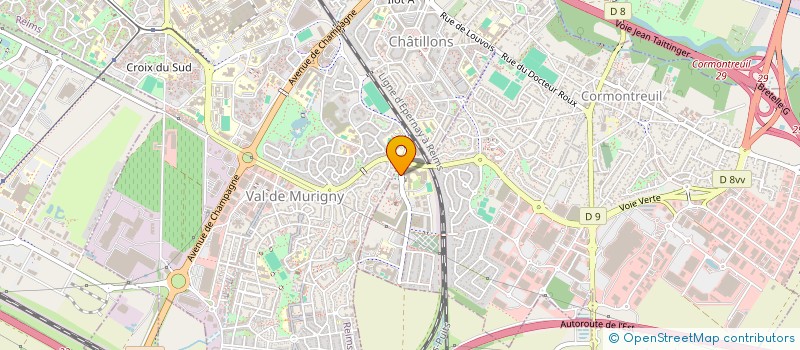 localisation de l'entreprise SIMON & MAXENCE  CORMONTREUIL