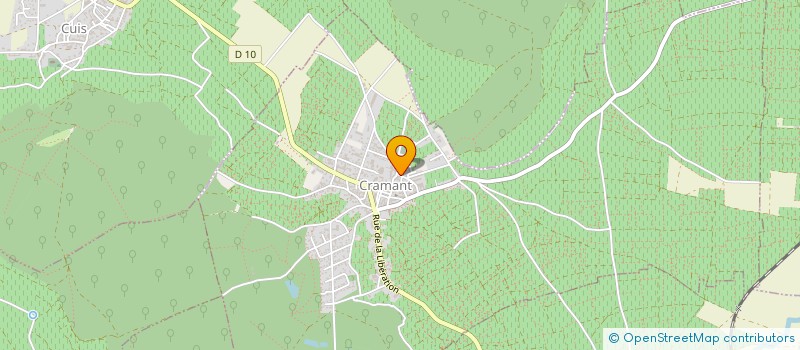 localisation de l'entreprise SIMON-MICHELOT à CRAMANT