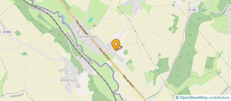 localisation de l'entreprise SIMON OPTIQUE  CHAUMONT-EN-VEXIN