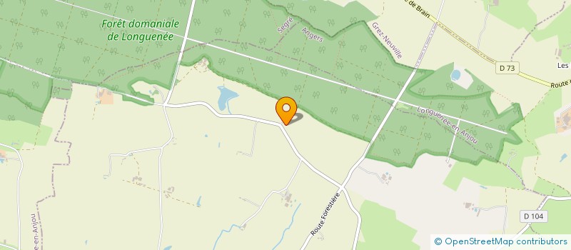 localisation de l'entreprise SIMON PETITEAU  VAL D'ERDRE-AUXENCE