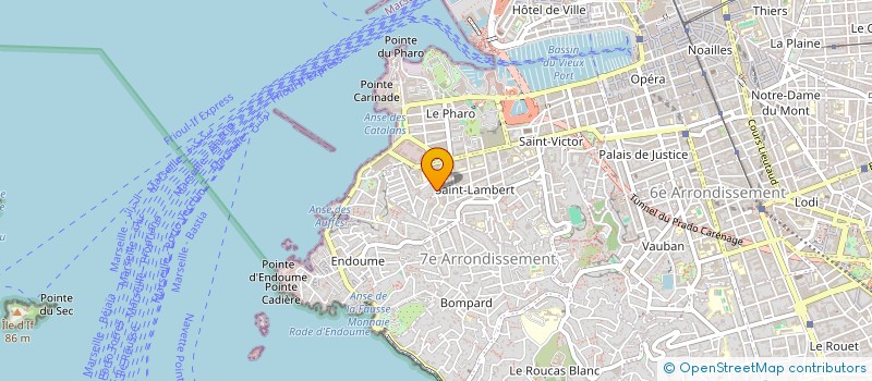 localisation de l'entreprise SIMON & REBECCA à MARSEILLE