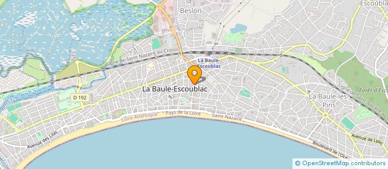 localisation de l'entreprise SIMON'S  LA BAULE-ESCOUBLAC