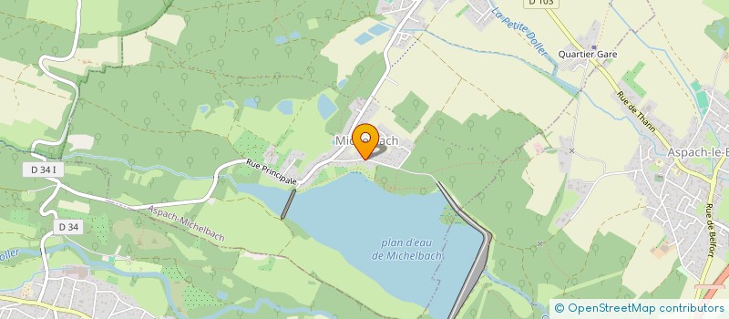 localisation de l'entreprise SIMON S  ASPACH-MICHELBACH