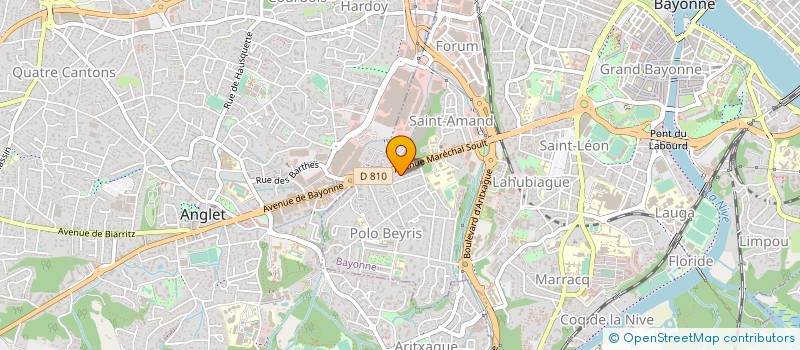 localisation de l'entreprise SIMON & SIMON à BAYONNE