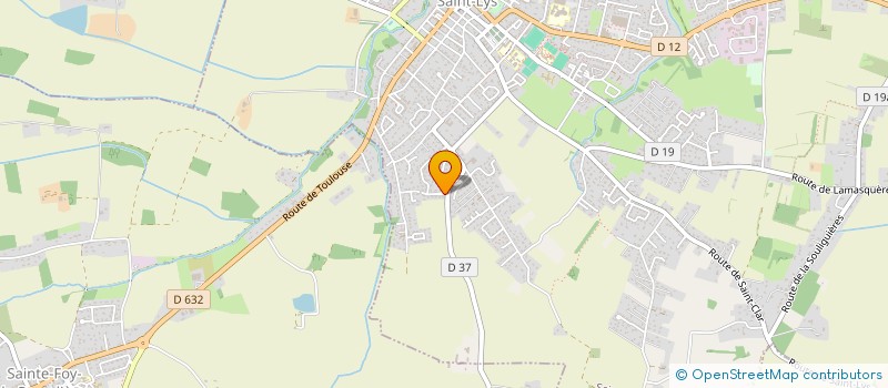 localisation de l'entreprise SIMON TAXI SAINT LYS  SAINT-LYS