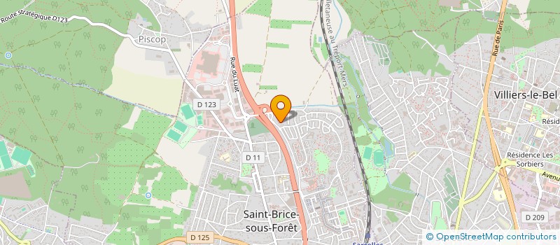 localisation de l'entreprise SIMON26 à SAINT-BRICE-SOUS-FORET