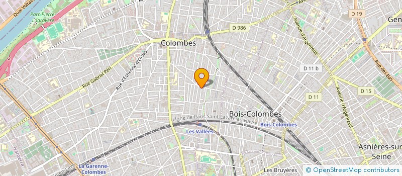 localisation de l'entreprise SIMONABEL à COLOMBES