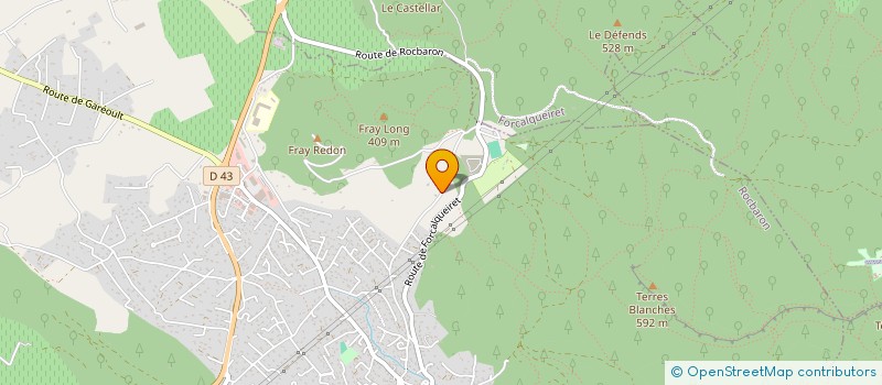 localisation de l'entreprise SIMONDI  ROCBARON