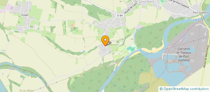 localisation de l'entreprise SIMONDY  SAINT-MAURICE-DE-GOURDANS