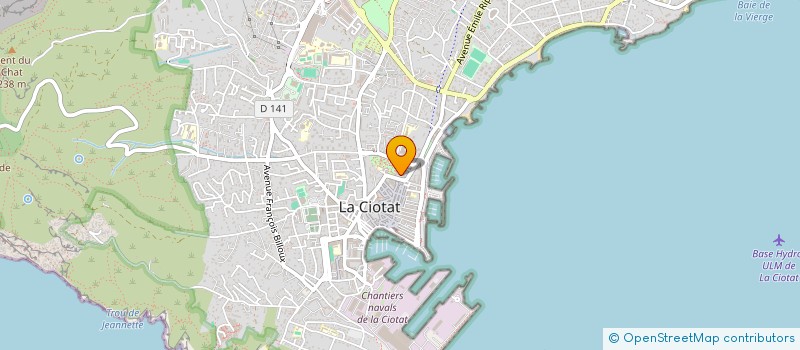 localisation de l'entreprise SIMONE  LA CIOTAT