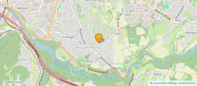 localisation de l'entreprise SIMONE  VETRAZ-MONTHOUX