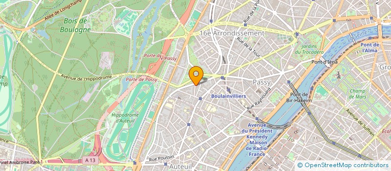 localisation de l'entreprise SIMONE ASSURE  PARIS