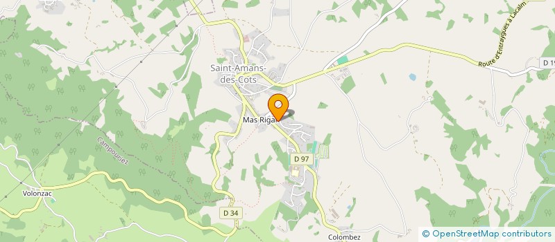 localisation de l'entreprise SIMONE & CO  SAINT-AMANS-DES-COTS