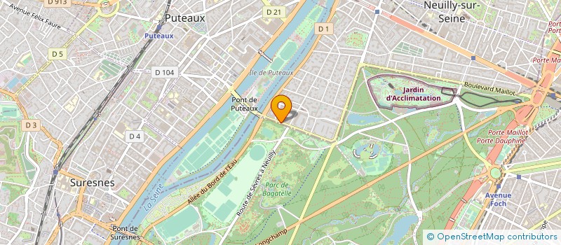 localisation de l'entreprise SIMONE DUCAUX RUPP à NEUILLY-SUR-SEINE
