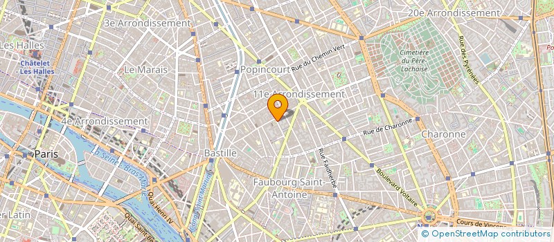 localisation de l'entreprise SIMONE E NICOLA  PARIS