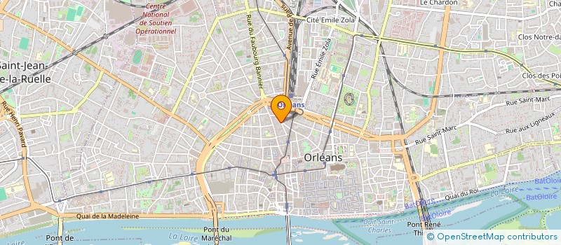 localisation de l'entreprise SIMONE ET CATHERINE  ORLEANS