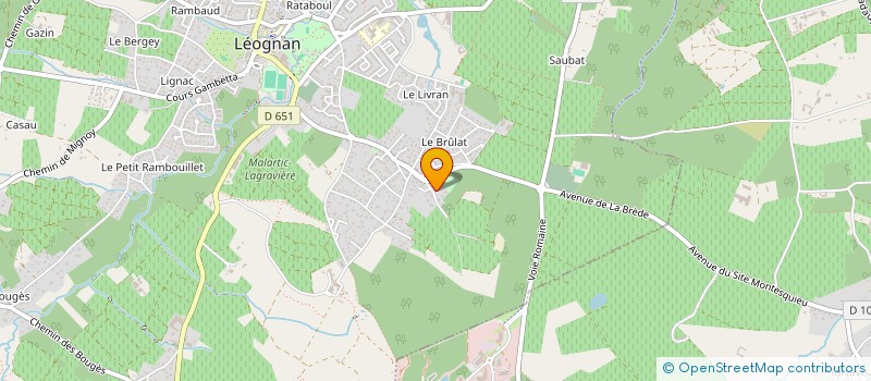 localisation de l'entreprise SIMONE ET GINETTE  LEOGNAN