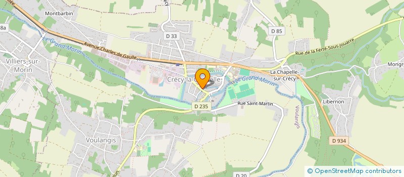 localisation de l'entreprise SIMONE ET LES KIDS  CRECY-LA-CHAPELLE