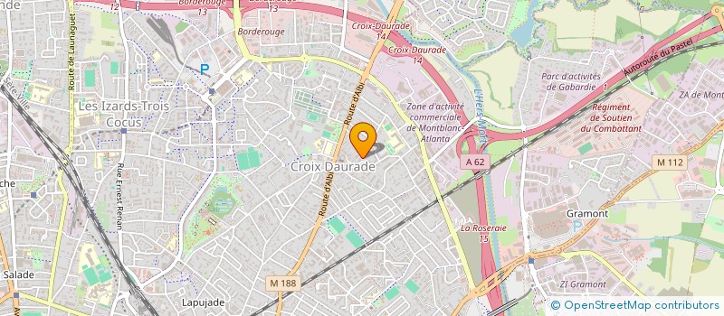 localisation de l'entreprise SIMONE LIBRE  TOULOUSE