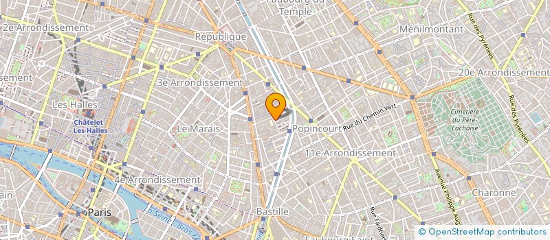 localisation de l'entreprise SIMONE PRODUCTIONS  PARIS