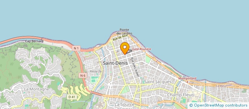 localisation de l'entreprise SIMONE SDI à SAINT-DENIS