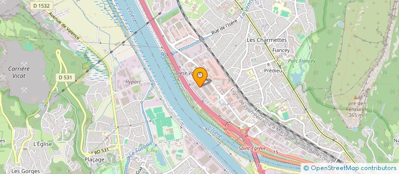 localisation de l'entreprise SIMONE & SIMONES à SAINT-EGREVE