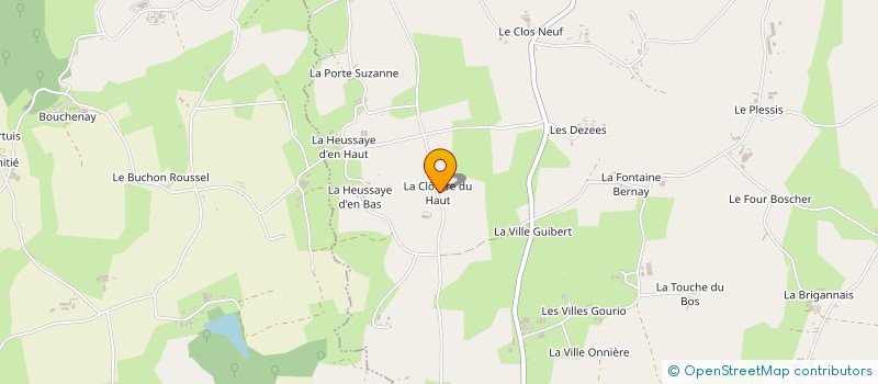 localisation de l'entreprise SIMONEAU - TERRANI à LE MENE