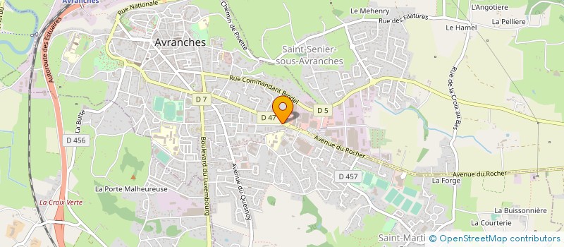 localisation de l'entreprise SIMONELLA à AVRANCHES