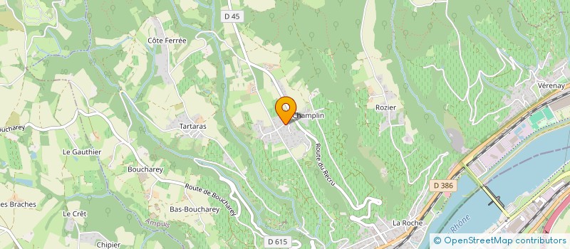 localisation de l'entreprise SIMONET CONSULTING  AMPUIS