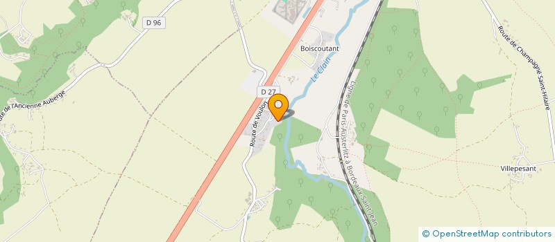 localisation de l'entreprise SIMONET GCI  VIVONNE