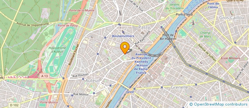 localisation de l'entreprise SIMONI  PARIS