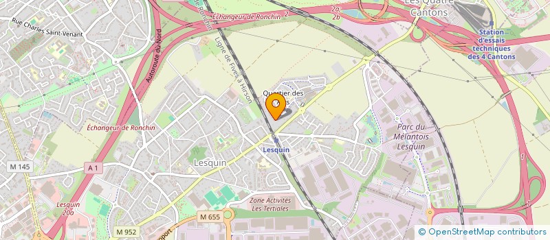 localisation de l'entreprise SIMONIMMO à LESQUIN