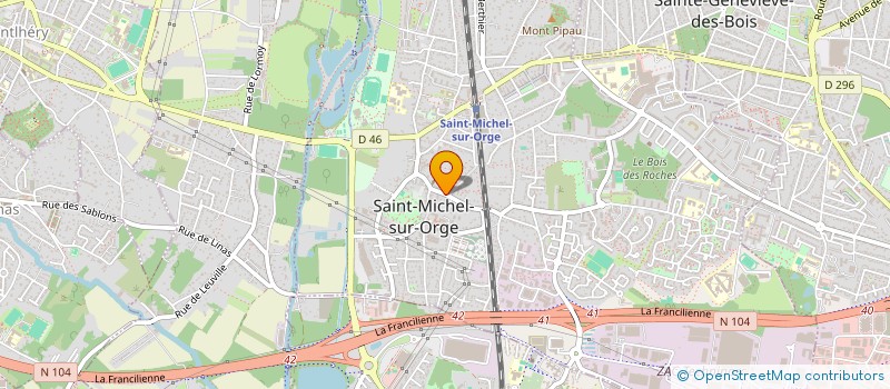 localisation de l'entreprise SIMONNE  SAINT-MICHEL-SUR-ORGE