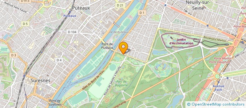 localisation de l'entreprise SIMONNE DUCAUX RUPP à NEUILLY-SUR-SEINE