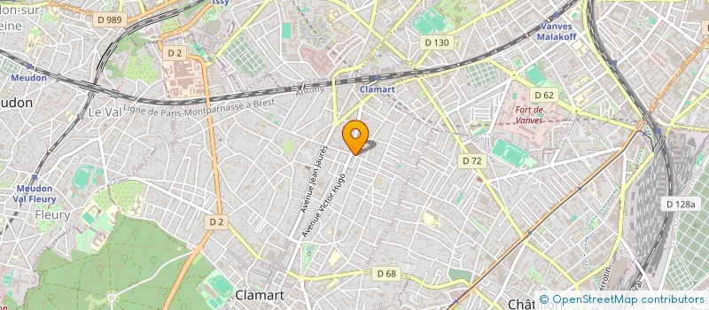localisation de l'entreprise SIMONNE ROQUEFORT à CLAMART